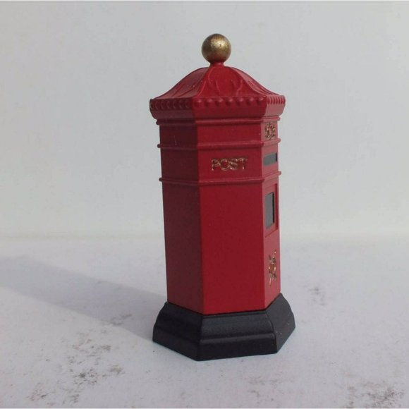 Dept 56 Heritage Village English Post Box Christmas Village Accessory - 1992 - Picture 4 of 9